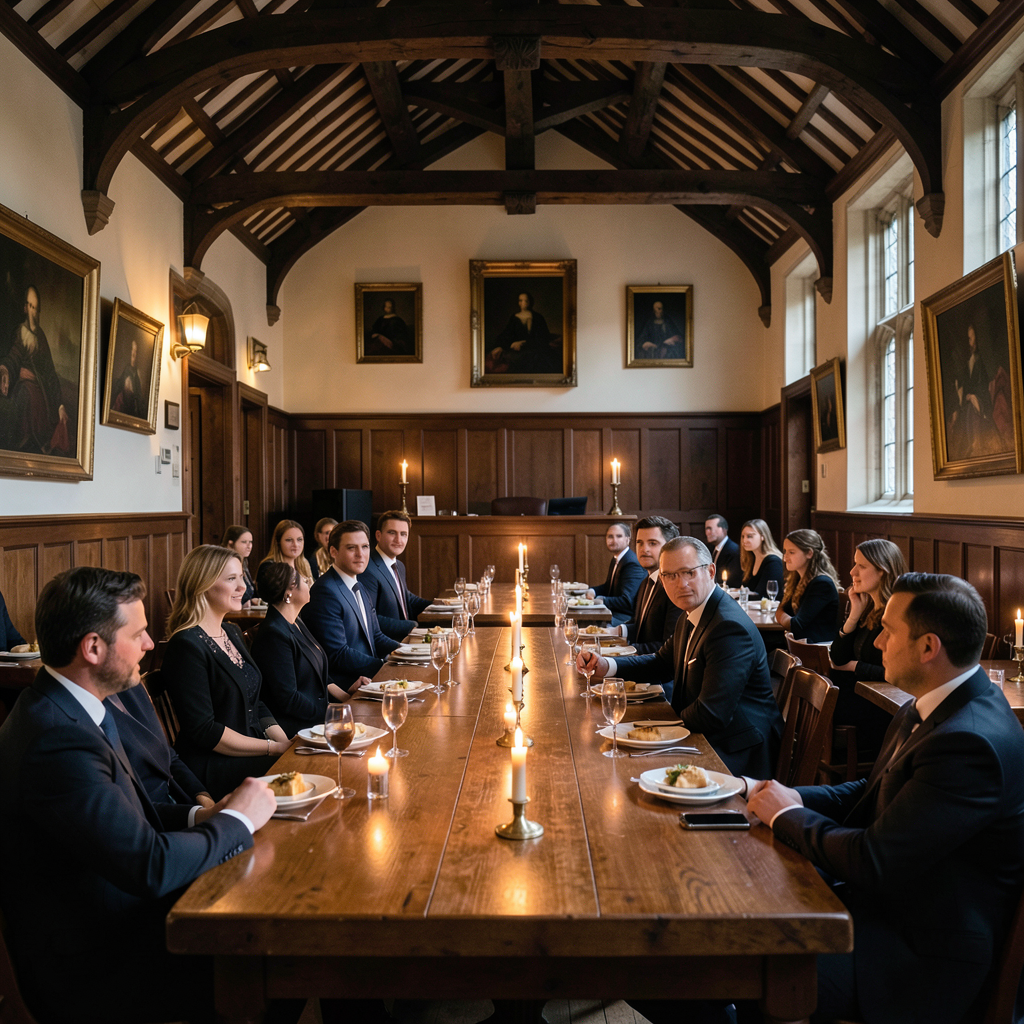 Oxford students debate formal dinner attire amid tradition discussion
